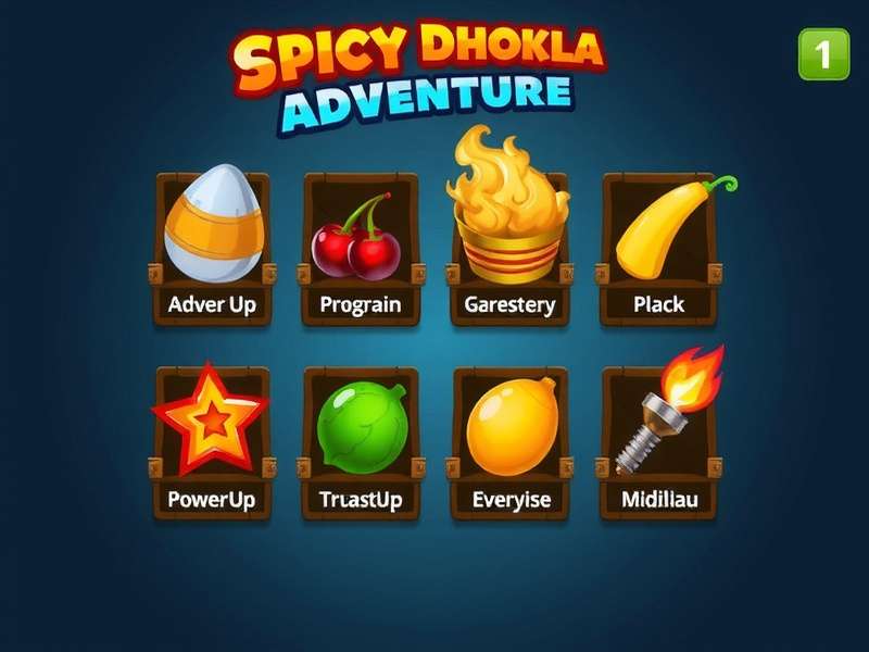 Spicy Dhokla Adventure power-ups collection